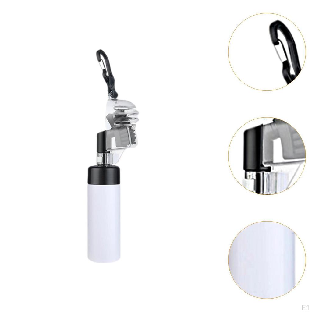 Golf Club Brush Accessory Cleaning Tool Professional Press on Compact Water