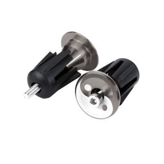 1 Pair Road Bike MTB Bicycle Aluminum Alloy Handlebar Grips Handle Cap End