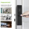 Tuya Electronic Door Lock with Password Wifi Biometric Tuya App Remote Unlocking Keyless Lock Fingerprint for Home Office Door