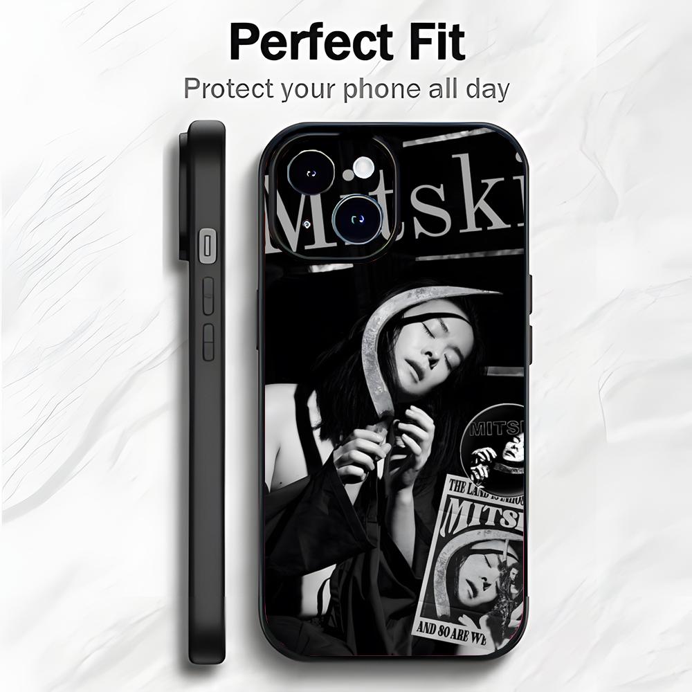 Emotionale Indie-Sängerin M-Mitski Handyhülle Handyhülle Weiche Verpackung Leicht Für iPhone17 16 15 14 13ProMax
