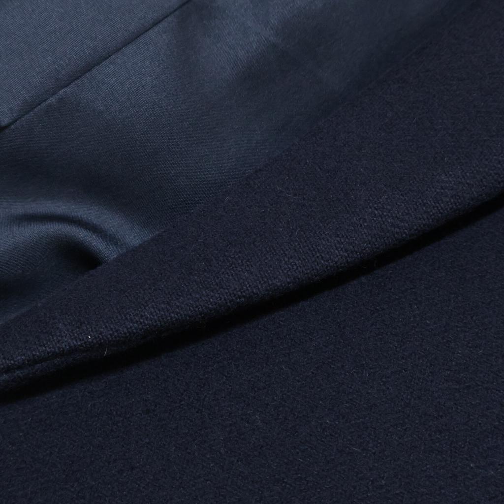 Celine Domestic Regular Phoebe Period 2 8H28/7165 Crombie Coat 36 NavyUsed