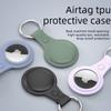 Suitable for Apple Airtag2 Protective Cover Locator Silicone TPU Anti-lost Device Keychain