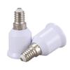 ABBP-30 Pcs E14, E27 Adapter Base Screw LED Light Bulb Bulb Socket Converter, White