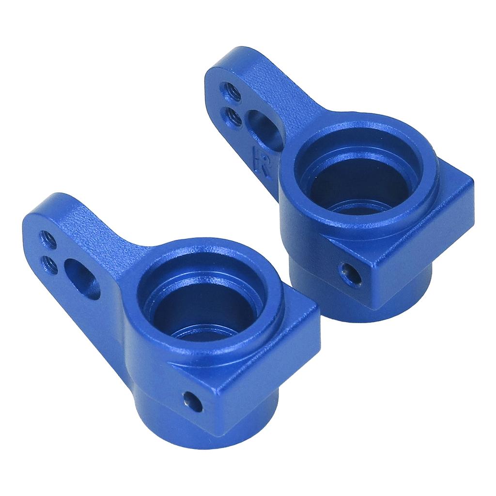 Rear Axle Seat Aluminum Alloy RC Left and Right Rear Knuckle Arm Hub Carrier Set for LOSI 1Celsius10 22S 2  RC Cars