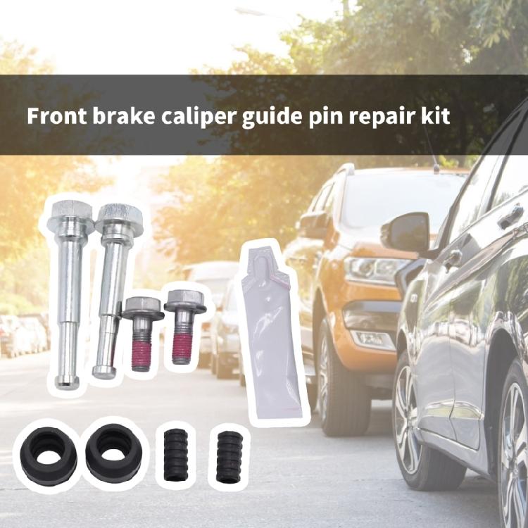 Comprehensive Sturdy Vehicle Front Brake Caliper Guide Pins Kit Suitable for DIY Enthusiasts High Durability Replacement