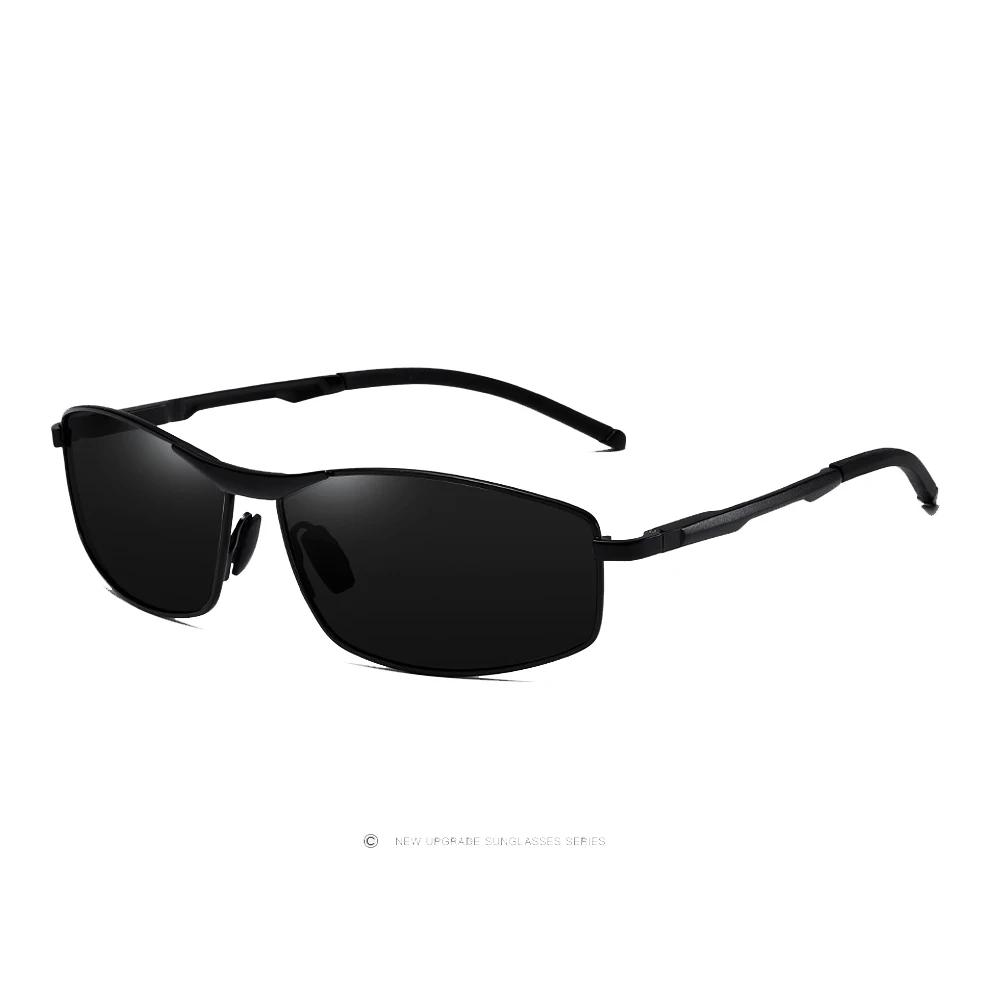 Rectangule Driver Sun Glasses Polarized Mirror Sunglasses