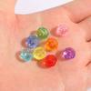 500G Faceted Acrylic Beads Colorful Transparent Wheel Loose Spacer Beads for Jewelry Making DIY Accessories