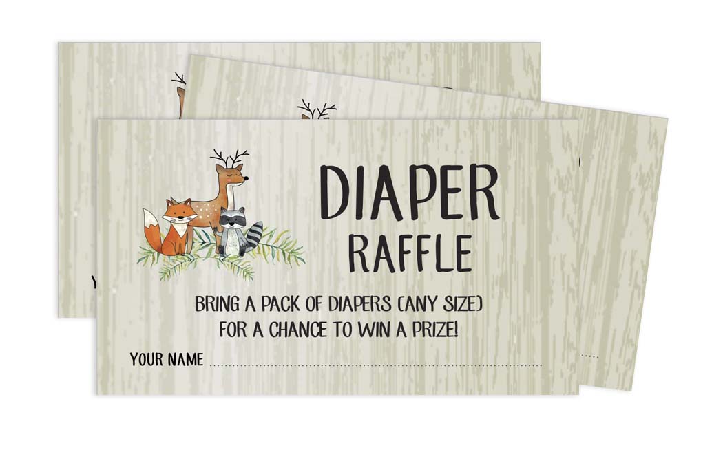 

Inkdotpot 30 заповнених стилістичних запрошень на свято дитини-Тварини-Гендерно нейтральні-Пусті запрошення 2 x 3.5 Inches сірий колір