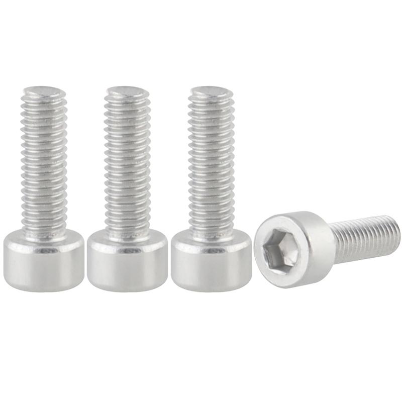 MUQZI 2/4PCS Bicycle Bottle Cage Screws M5 Ultra-Light Aluminum Bottle Cage Holder Bolts MTB Road Bike Accessories 6