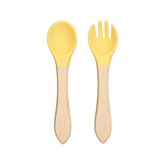 Silicone Suction Cup Placemat & Divided Plate Set for Babies & Toddlers - Includes Fork & Spoon, Food Grade & Heat Resistant.