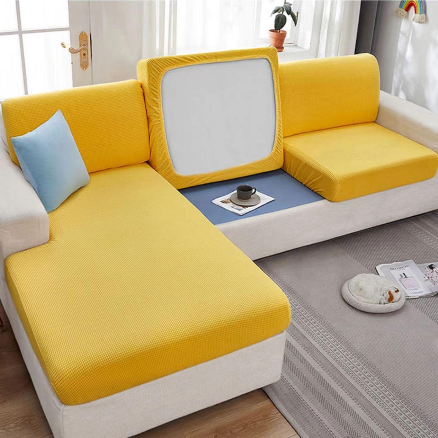 

Эластичный чехол на диван в виде кукурузного зерна: Универсальный чехол для дивана и подушки сиденья на все сезоны Small Backrest (W: 60-80, H: 30-55, T: 10-25)