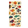 Asciugamano Pesci Colorati Unisex Leggero Assorbente per Piscina Spiaggia Surf Subacquea Yoga Campeggio Essenziale Estivo Regalo