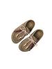 Literary lace-up cool slippers 2025 summer new versatile cool slippers versatile thick-bottomed cool slippers