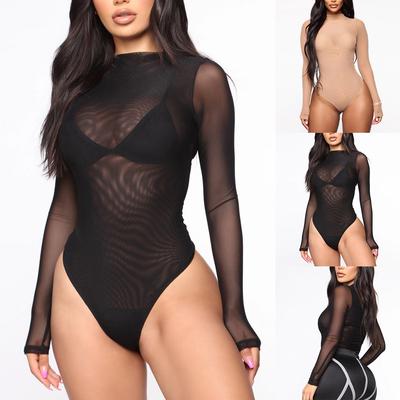 Women Lingerie Jumpsuit Pajamas Lace Bodysuit Sexy Underwear