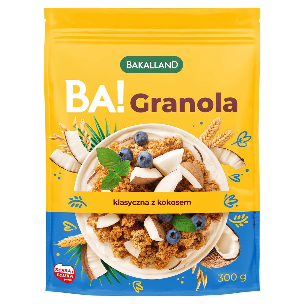 Bakalland Classic Granola with Coconut 300g