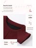 Plus Size Velvet Winter Top - Stylish New Arrival for Middle-Aged Women