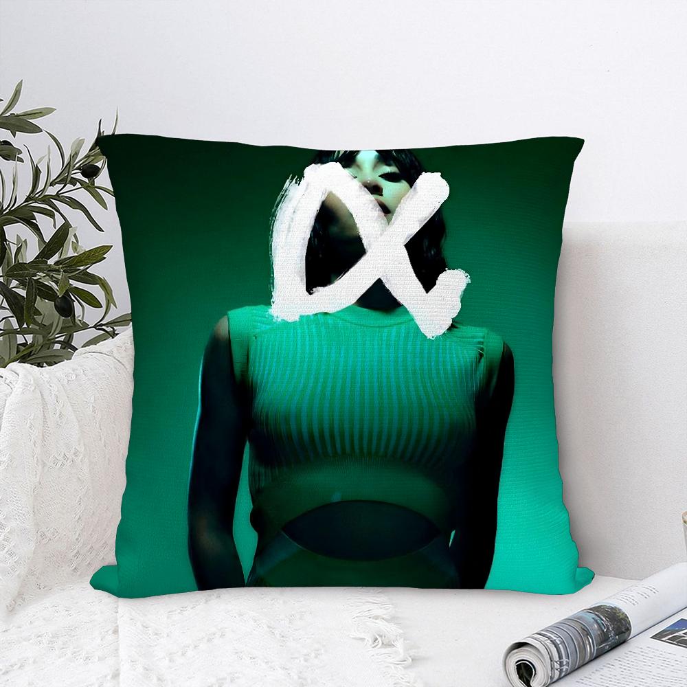 Singer A-Aitana O-Ocanas Pillow Case Sofa Decorative Home Double-sided Print Plush Square Throw Pillow Covers Cushion Decor