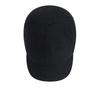 Haberly Plus Size Short Brim Cap Solid Color Simple Casual Soft Hat Free Black [58cm-63cm] Men's (JP, Alphabet, Size, (58cm-63cm))