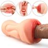 Male Masturbator Realistic Vagina Anal Silicone Soft Tight Pussy Erotic Adult Toys Penis Sex Toys For Men Masturbatings Machine