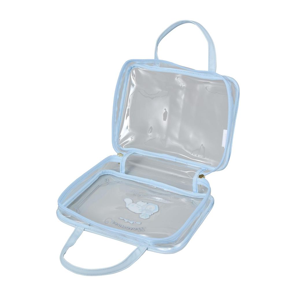 Travel Pouch Clear Travel Sanrio Blue Cinnamoroll [Sifre] Set, Pouch, Pouch, Characters, SA19. Cosmetics,