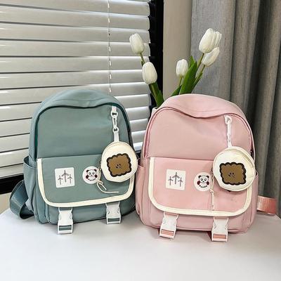 2025 Summer New Children's Bag Cartoon Printed Backpack Cute Accessories Kindergarten Baby Schoolbag