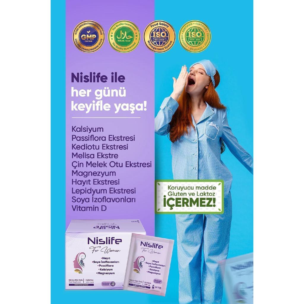 Hayt Seeds, Soybeen Izoflavones, Passiflora, Magnesium, Calcium Reinforcing Food