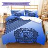 FC Schalke 04 Pattern Bedding Set Quilt Cover Pillowcase Home Decor Gift (1 * Duvet Cover + 2 * Pillowcase, Without Core)