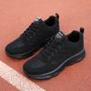 Brand Sports Shoes New Black Running Shoes Hollowed Out Lightweight Mesh Breathable Casual Travel Shoes