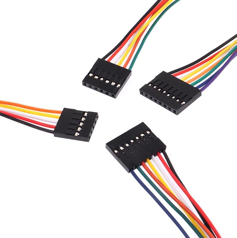 DuPont Single Head 200/300mm 2.54mm Connection Test Line 2P-10P Terminal