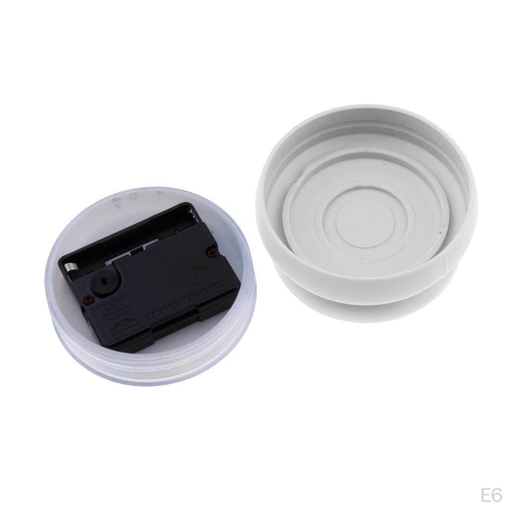 Clock Suction Cup Water Resistant for bathroom and kitchen