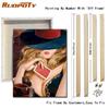RUOPOTY Modern Women Painting By Numbers Kits For Adults Hand Painted Figure Picture Canvas Painting For Home Decoration 40x50cm