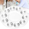 10 Grid Palette Aluminum Painting Tray Pottery Tools Art Supplies  for Craft Collection