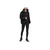 adidas Big Baffle Down Jacket Loose Fit Water Repellent Puffer Coat Women Black HN9934