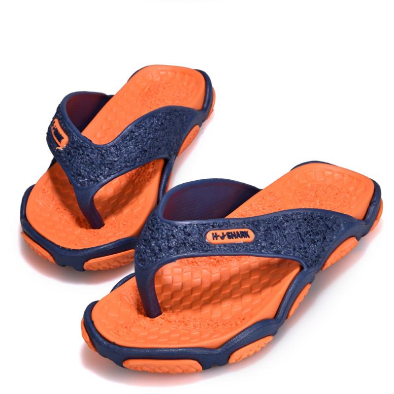Fashion Men's Slippers Summer Outdoor Beach Flip Flops Mens High Quality Flat Non-slip Slides Men Casual Sandals Zapatillas De Hombre