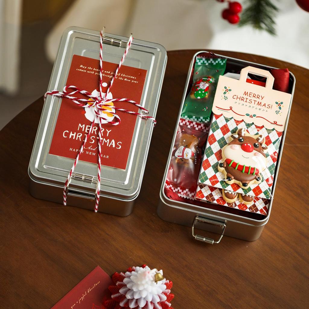 2025 Creative Cartoon Christmas Card: DIY Single-Page Gift with Handwritten Festival Blessing