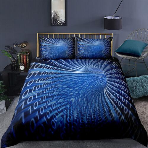 Doona Duvet Quilt Cover Set Colorful Pillowcases Single Double Queen King Beds