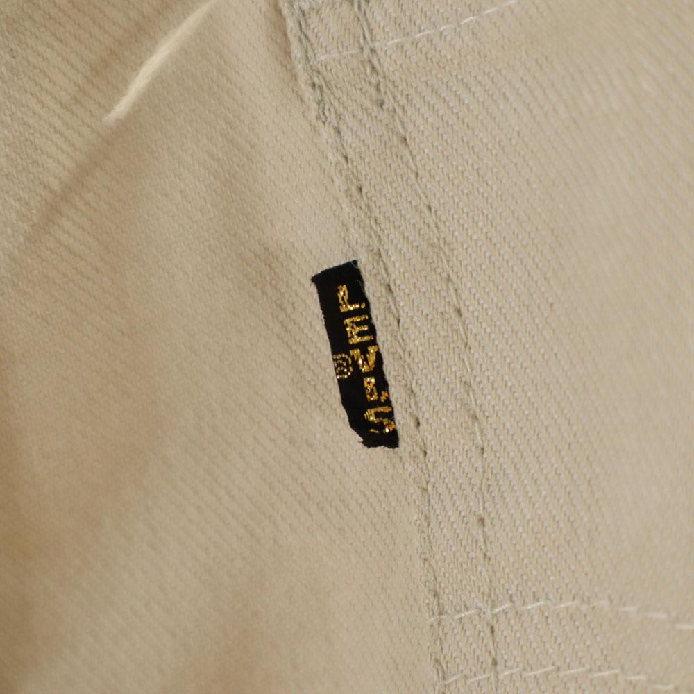 Levi's 70s Big E Vintage Long Pants Beige Men's Used