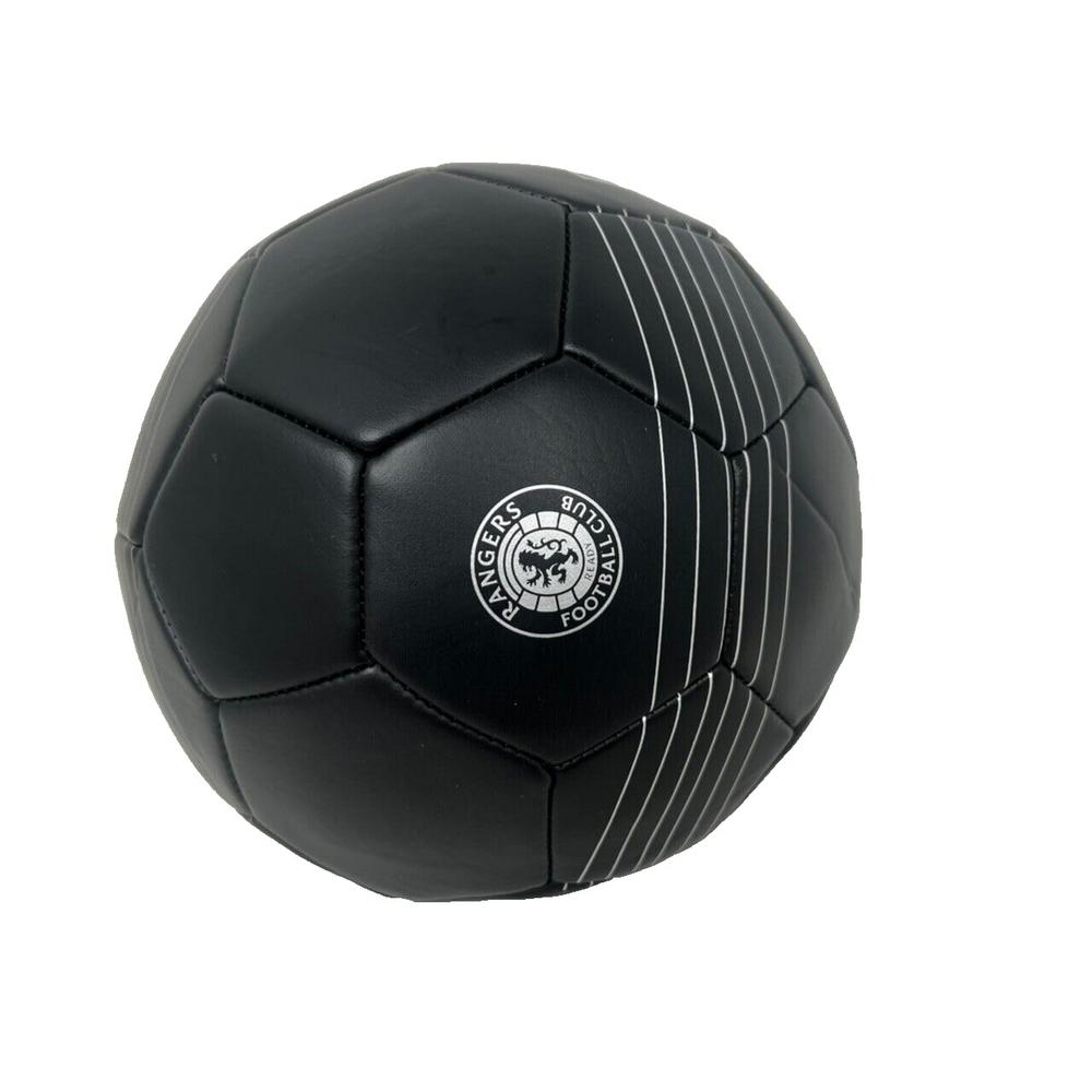 Rangers FC React Crest Leather Detailing Football