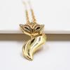 New Design Stainless Steel Fox Pendant Necklace Personalized Animal Pendant Suitable For Men Women Party Birthday Jewelry Gift
