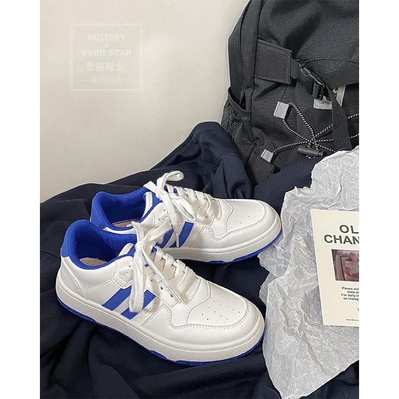 

Casual shoes board shoes women s versatile two bars white shoes new student sports casual shoes 556 40