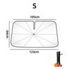 Car Sunshade Windshield Umbrella with 360°Rotation Foldable Handle Front Window Sun shade UV Protection Summer Car Accessories