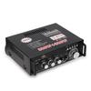 12V/ 220V Mini 2CH LCD Display HIFI Audio Stereo Power Amplifier BT FM Radio Portable Car Home 600W