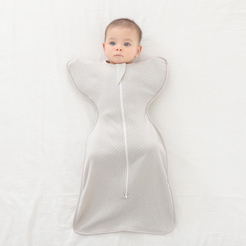 Baby Swaddle Sleep Sack With Breathable Mesh For Newborns And Infants