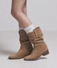 Saintsatin Ruen Western Mid-Calf Boots 2 Colors