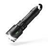 High Strong Power Led Flashlights Emergency Spotlights Telescopic Zoom Built-in Battery USB Rechargeable Camping Torch