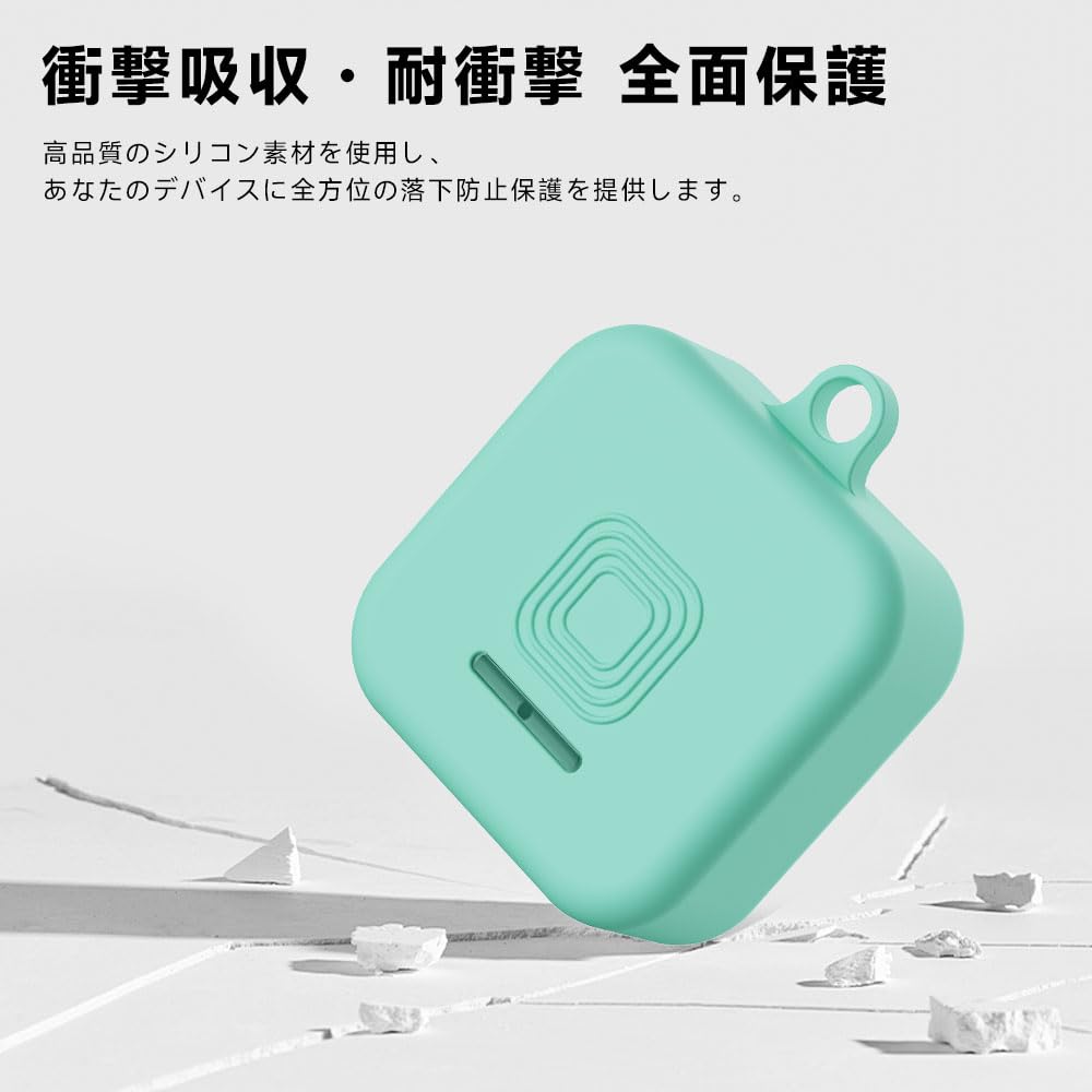 Improved Latest For MIXI Mimamori GPS Talk Case Equipped with a hook to prevent soft silica gel sports cool shock soft MIXI case drop prevention