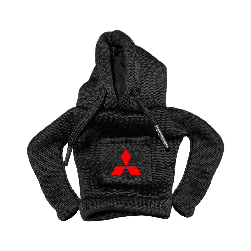 Hoodie Car Gear Car Shift Lever Cover Universal Car Gear Shift Knob For Mitsubishi ASX Lancer Pajero Outlander L200 EVO Lancer EX