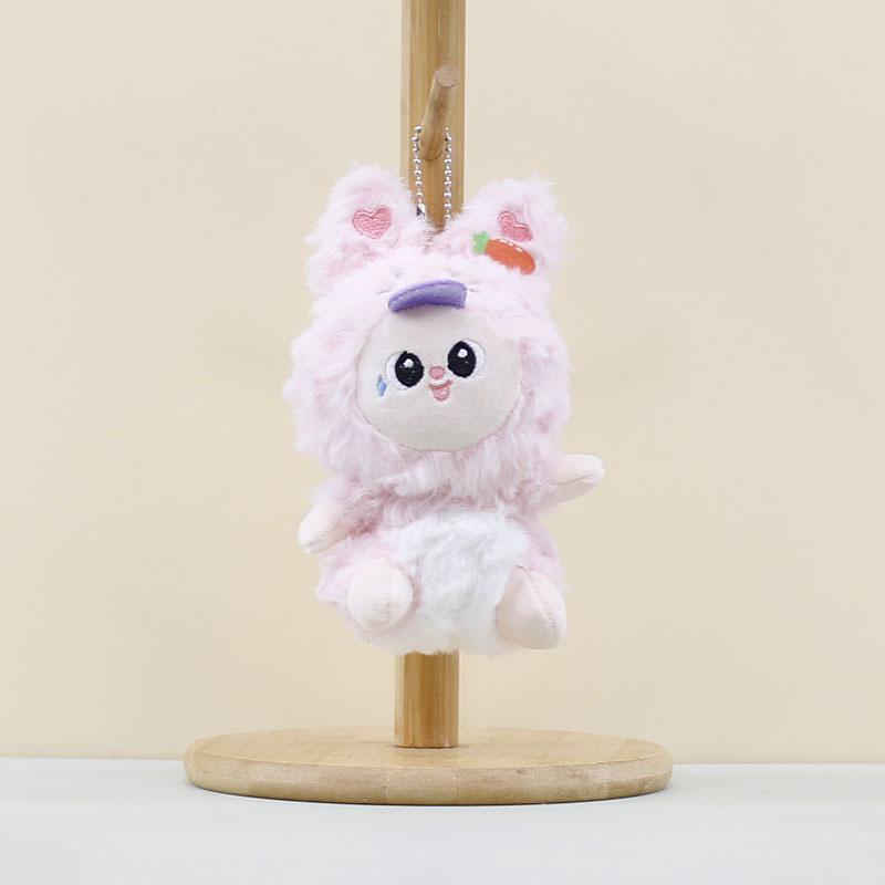 Animal Adorable Plush Doll Keychain Soft Stuffed Toy With Cute Design Cartoon