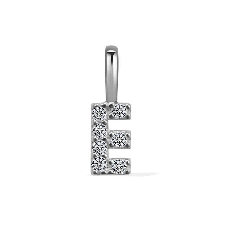 Minimalist Rhinestone Letter Pendant 26 Alphabet Charms For DIY Necklace Bracelet Personalized Jewelry Accessory