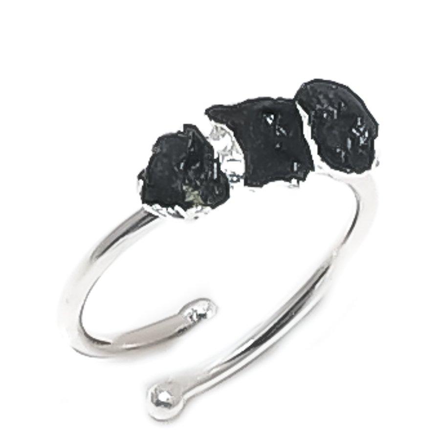 

Зеленый Турмалин Драгоценный Камень 925 Стерлинговое Серебро Ювелирное Кольцо Размер Регулируемый